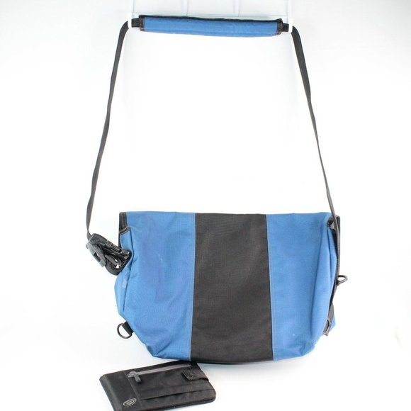 Timbuk2 Messenger Medium Navy Blue Laptop Bag Travel Pilot Business Briefcase - Picture 2 of 6